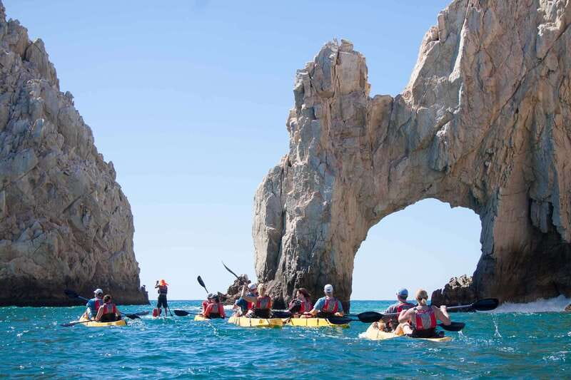 Los Cabos Arch & Playa del Amor Tour by Glass Bottom Kayak - Lover’s Beach and the walk to Divorce Beach