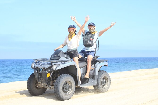 Los Cabos Beach & Desert Tour in Automatic ATV + Tequila Tasting - Choosing between a single ATV, double ATV, and UTV