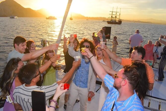 Los Cabos Catamaran Cruise with Open Bar & Light Snack - Price, dock fee, and what you get for $75