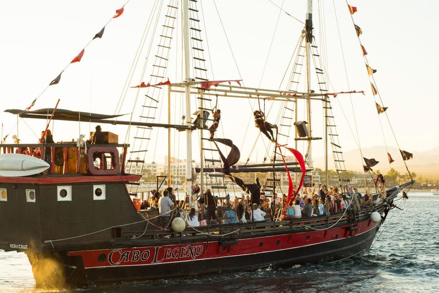 Los Cabos: Pirate Ship Sunset Cruise & Show with Dinner - What the $99 price really covers