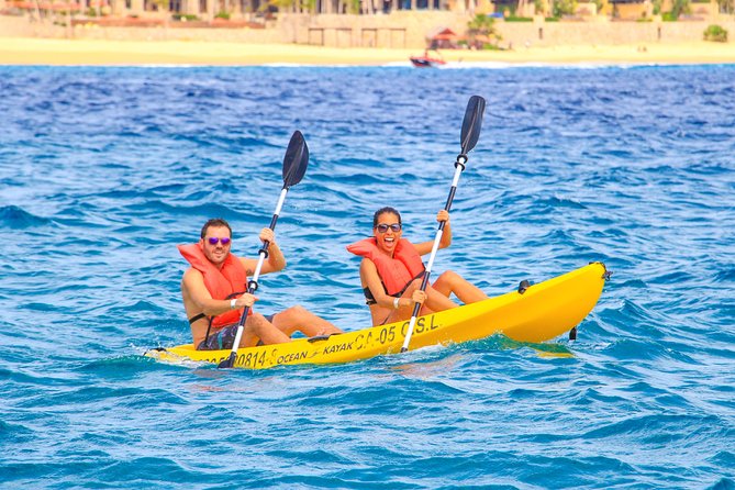 Los Cabos Power snorkel Adventure, Kayaking and Stand-Up Paddle - What Happens at the Chileno Bay Stop