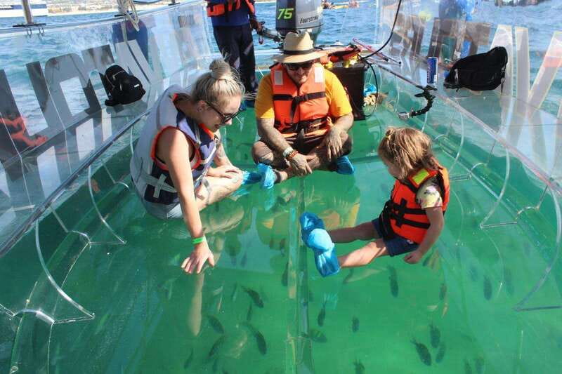 Los Cabos: Transparent Boat Tour with Optional City Tour - Sailing toward the Arch and Land’s End