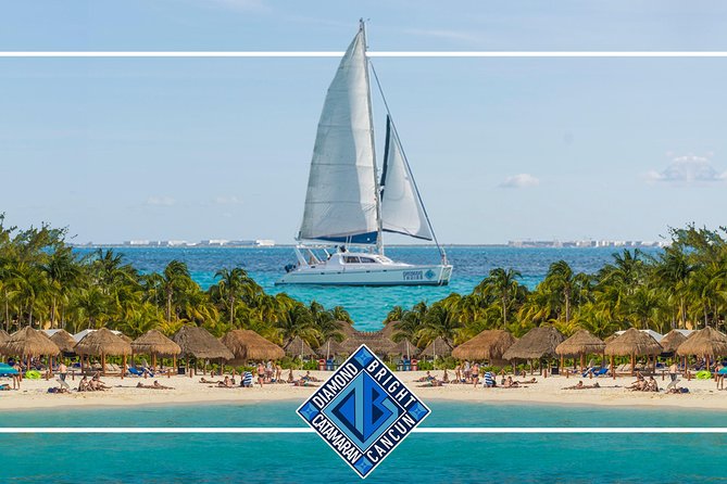 Luxury Catamaran tour to Isla Mujeres with transportation from Playa del Carmen - Snorkeling near the coral reef