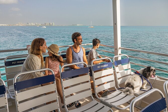 Luxury FERRY Xcaret: From Cancun to Isla Mujeres - Choosing between indoor comfort and open-air views