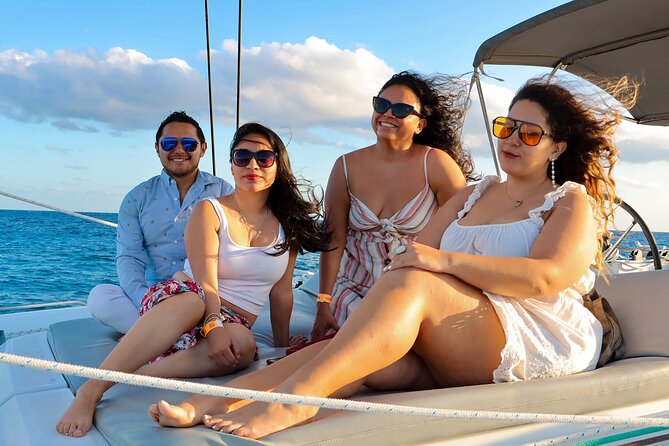 Luxury Sunset Sailing Cruise in Cancun with Light Dinner and Open Bar - Food is a light spread, not a full dinner