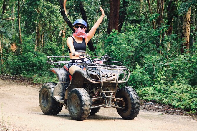 Maya Adrenaline Tulum: Cenote + 5 Ziplining + ATV Adventure - Lunch is included, but keep it simple