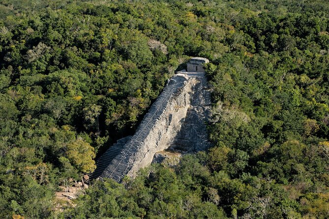 Maya Adventure from Cancun Coba and Tulum Ruins with Cenote swim - Coba and the Nohoch Mul climb