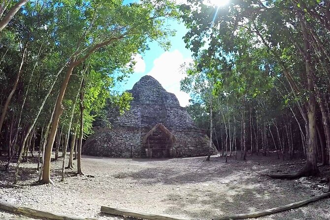 Maya Adventure from Cancun Coba and Tulum Ruins with Cenote swim - A Maya blessing and handmade tortillas