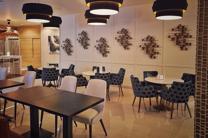Mera VIP Lounge at Cancun International Airport - Bathrooms, charging, and Wi-Fi