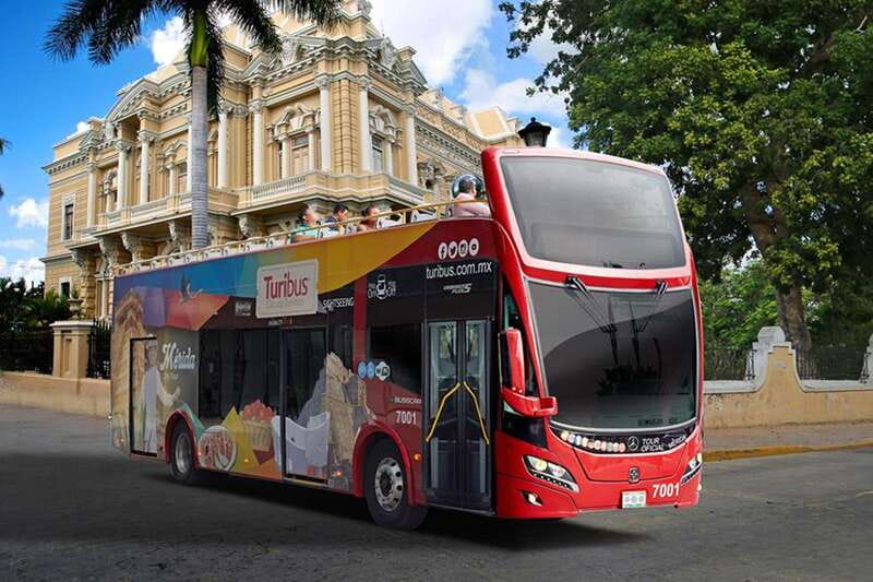 Mérida: Panoramic Sightseeing Tour Bus Ticket with 2 Routes - Key points before you ride