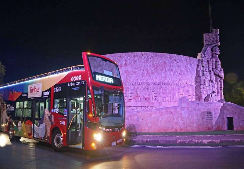 Mérida: Panoramic Sightseeing Tour Bus Ticket with 2 Routes - Why this bus works well in Mérida