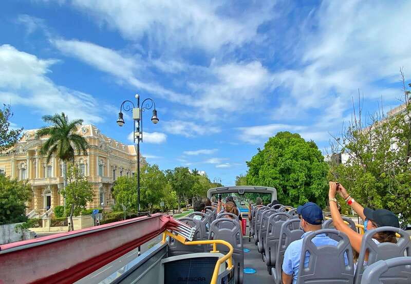Mérida: Panoramic Sightseeing Tour Bus Ticket with 2 Routes - What you see on the Norte Circuit