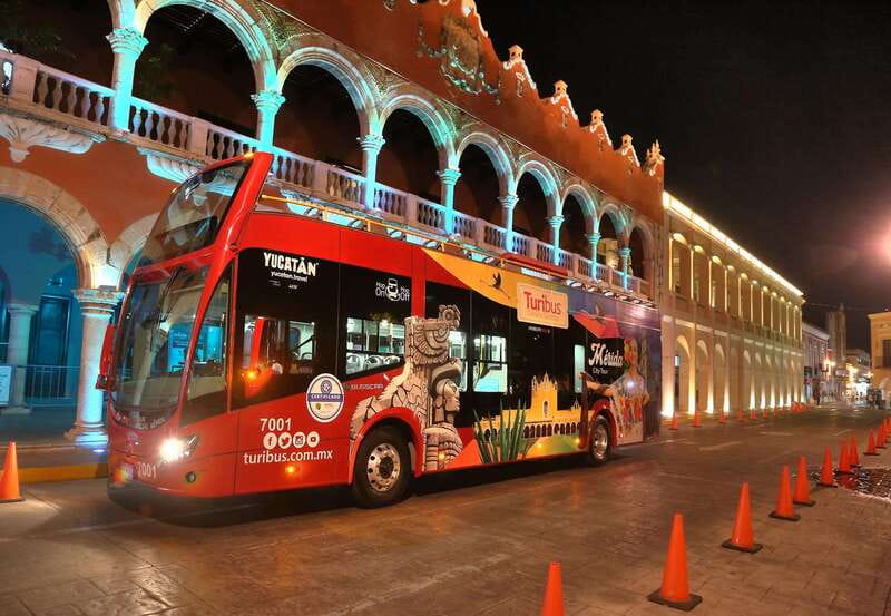 Mérida: Panoramic Sightseeing Tour Bus Ticket with 2 Routes - What you see on the Barrios Circuit