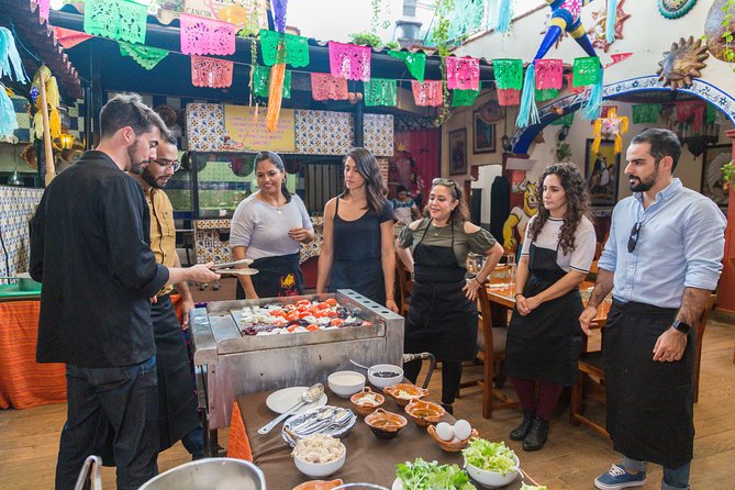 Mexican Cooking Class with fresh Local Market ingredients selection and transpor - Pickup, meeting details, and cancellation
