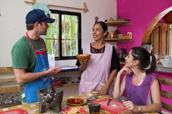 Mexican Cooking from Scratch in a Local Home in Tulum - Tacos al pastor, the main event
