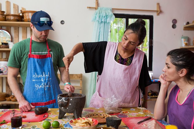 Mexican Cooking from Scratch in a Local Home in Tulum - Learning how to taste mezcal
