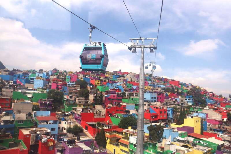 Mexico City: City Highlights Cable Car Ride w/ Taco & Tour - The Cablebús Ride Above Iztapalapa