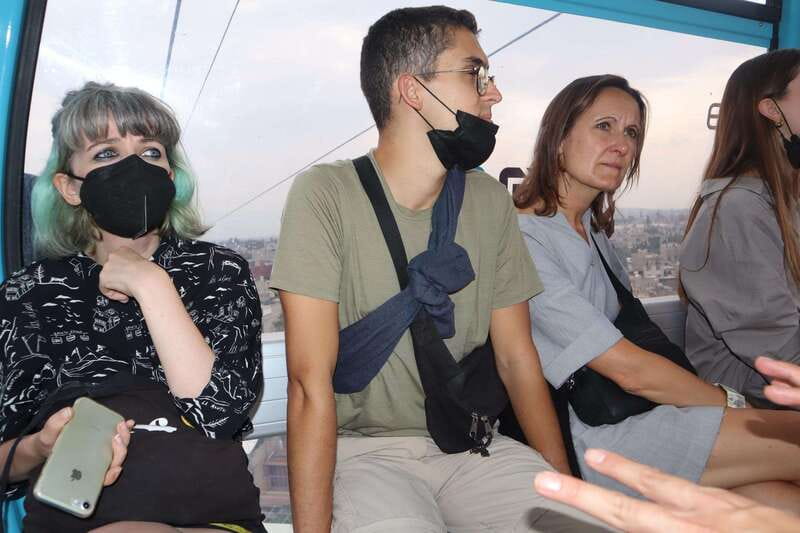 Mexico City: City Highlights Cable Car Ride w/ Taco & Tour - Returning Downtown with a Pulque Toast