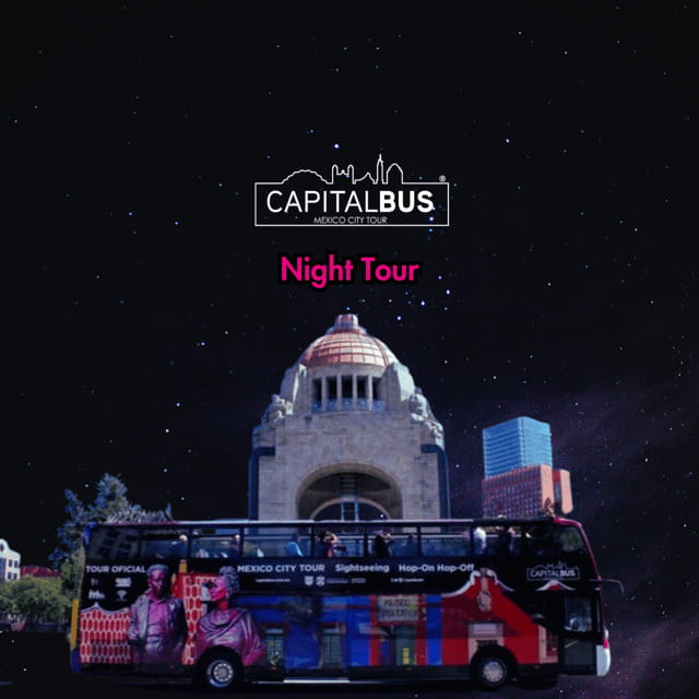 Mexico City: Double Decker Bus Night Tour - What the upper deck is really like