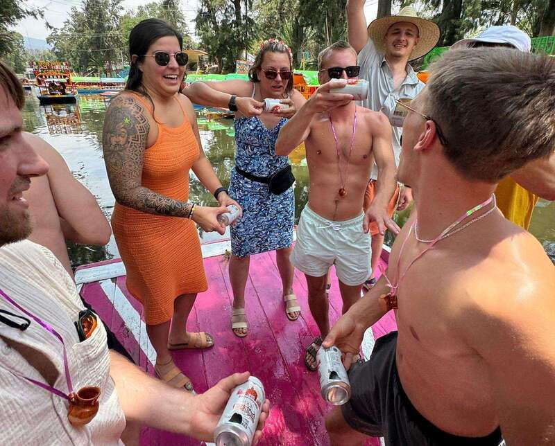 Mexico City: Xochimilco Boat Party with Unlimited Drinks - What the two-hour itinerary really feels like