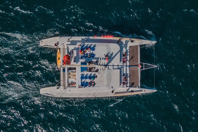 Multimillion Yacht Cabo Cruise Sunset or Snorkel Optional PICKUP! - Medano Beach and the Cabo shoreline