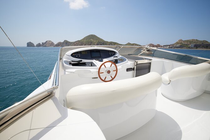Number Juan 100ft Yacht Azimut Rental - A Cabo yacht day built around your group