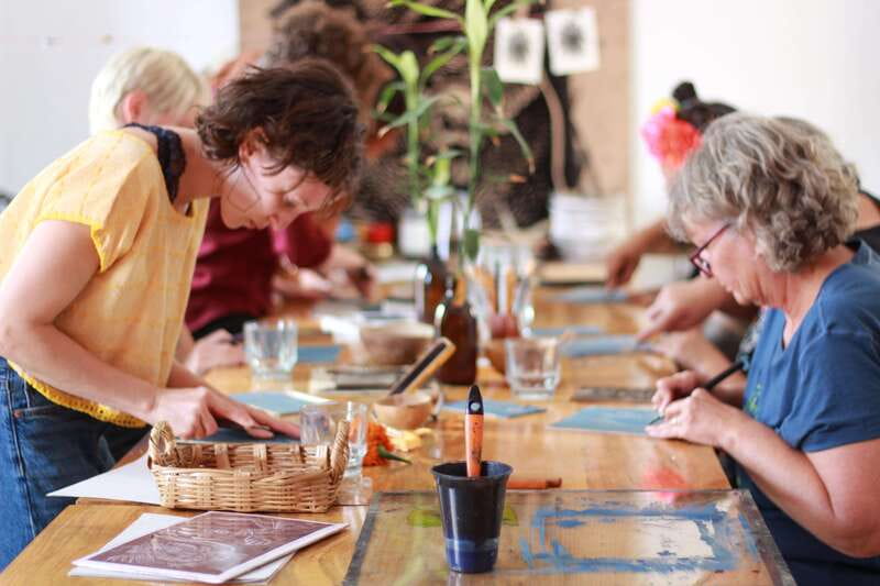 Oaxaca de Juarez: Art Printing Workshop with a Local Artist - What happens during the three-hour session
