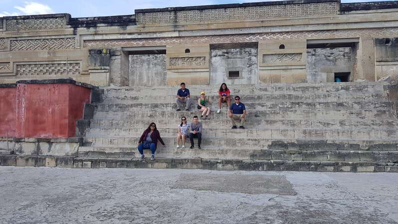 Oaxaca: Tule, Mitla & Hierve el Agua, & Mezcal Tour - Reading the patterns at Mitla