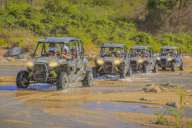 OffRoad 4X4 UTV Adventure with unlimited Lunch & Tequila - A hearty buffet with an ocean view