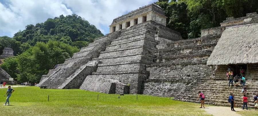 Palenque: Palenque Ruins, Agua Azul Waterfalls and Misol-Ha - Misol-Ha’s 50-meter wall of water