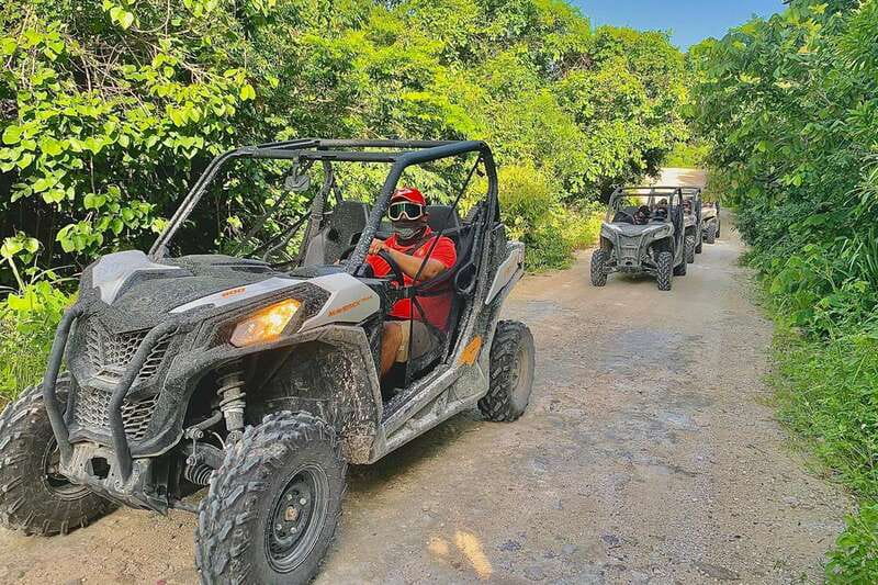 Playa Del Carmen: Cenote & Mayan Village Tour by Buggy - A four-hour adventure with three very different stops