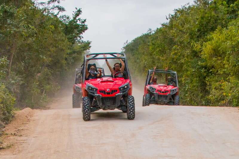 Playa del Carmen: Riviera Maya Buggy Tour with Cenote Swim - A ranch stop adds a pause between the bumps