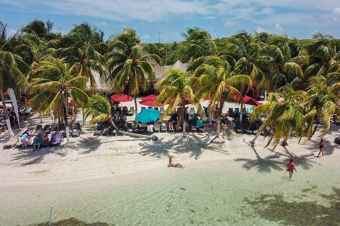 Plus Full Day Catamaran Tour to Isla Mujeres All Inclusive - The open bar and buffet, with a few limits