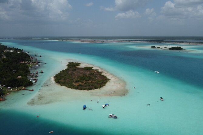 Pontoon Tour - Visit the Pirate Channel, Cenotes and Islands. - Swimming in the clear water of the Pirate Channel