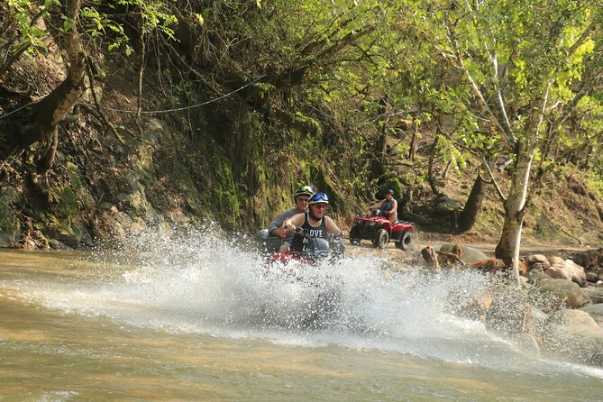 Private ATV tour with waterfall and Tequila tasting - The 80-minute route is dusty, wet, and scenic