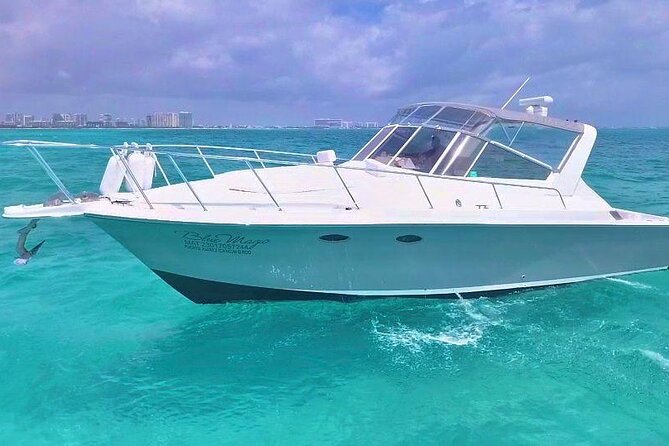 Private Cancun Yacht Tour 42ft up to 8 pax - Setting out from Sunset Marina