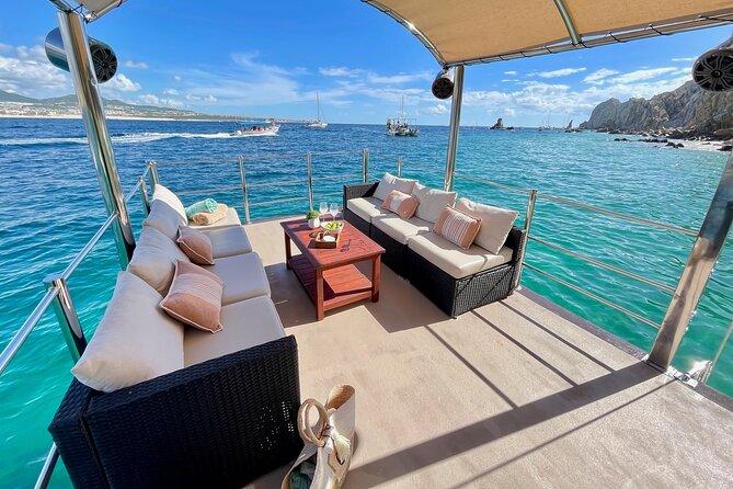 Private Catamaran Escape for 2–6 Guests: Celebrate Your Way - A private Cabo boat day, not a packed party cruise