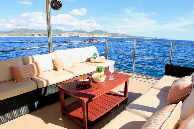 Private Catamaran Escape for 2–6 Guests: Celebrate Your Way - Medano Bay gives you a slower look at Cabo