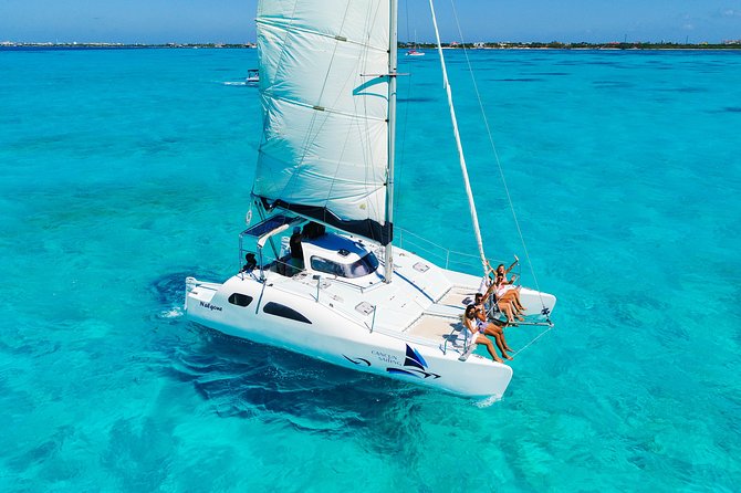 Private Catamaran from Cancun to Isla Mujeres for up to 13 People - Choosing between four and seven hours