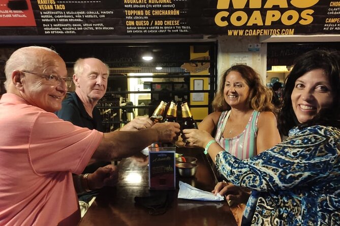 Private Evening Taco and Beer Tour with Transportation Included - Five stops, five different food ideas