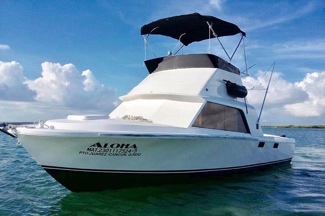 Private fishing charter Bertram 31ft 6 pax max if you don't fish you don't pay - Choosing two hours, four hours, six hours, or eight hours