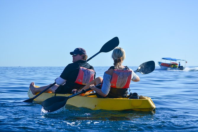 Private Glass bottom Kayak and snorkel at two Bays - Snorkeling at Chileno Bay