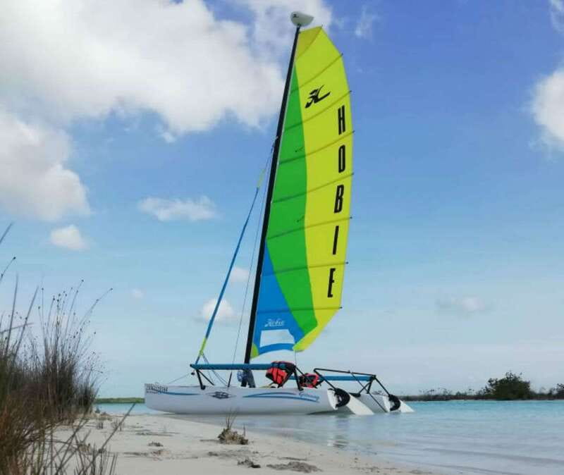 Private Hobie Cat Sailing Tour - Meeting at Carmelita Lagoon Club