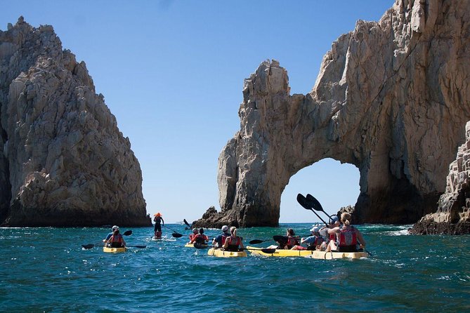 Private Los Cabos Arch & Playa del Amor tour by Glass bottom kayak - A guide makes the difference
