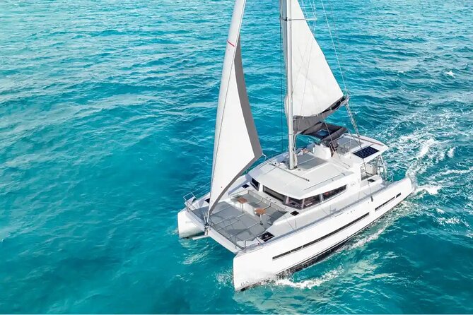 Private Luxury Catamaran Cancun to Isla Mujeres | For up to 30 pp - A Private Catamaran Start at Marina Las Perlas