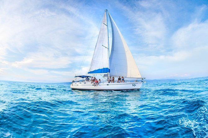 Private Luxury Sailing Cruise in Los Cabos with Lunch and Open Bar - Swimming, snorkeling, and paddleboards in the bay