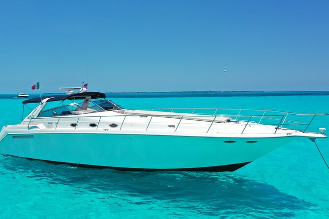 Private Luxury Yacht 55FT Rental in Cancun - Six and eight hours for a fuller island day