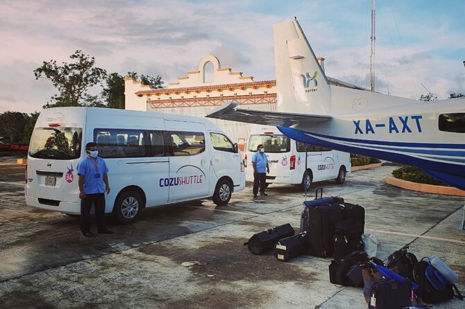 Private Shuttle from Inside Cozumel Airport to hotels in Cozumel - Leaving Cozumel Airport without the taxi scramble