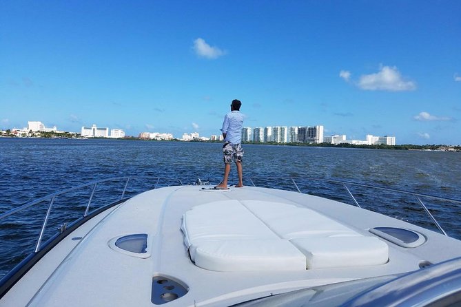 Private SUNSEEKER 60 Yacht Experience for up to 20 Guests - Reaching Isla Mujeres and Playa Norte