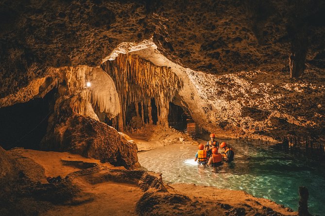 Private Tulum Ruins, Reef Snorkel & Cenote Adventure - Freshwater at Parque de Cenotes Yax-Muul